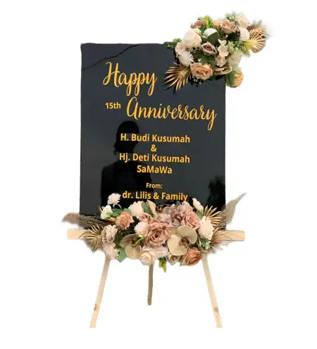 Papan Bunga Akrilik Antang Kalang