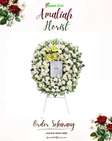 Krans Bunga Duka Antang Kalang